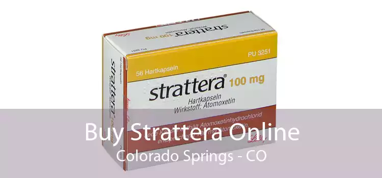Buy Strattera Online Colorado Springs - CO
